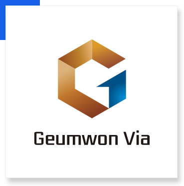 금원비아(주) 로고